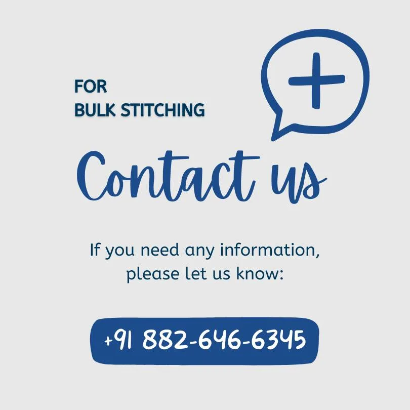Bulk Stitching Contact For Bulk Stitching